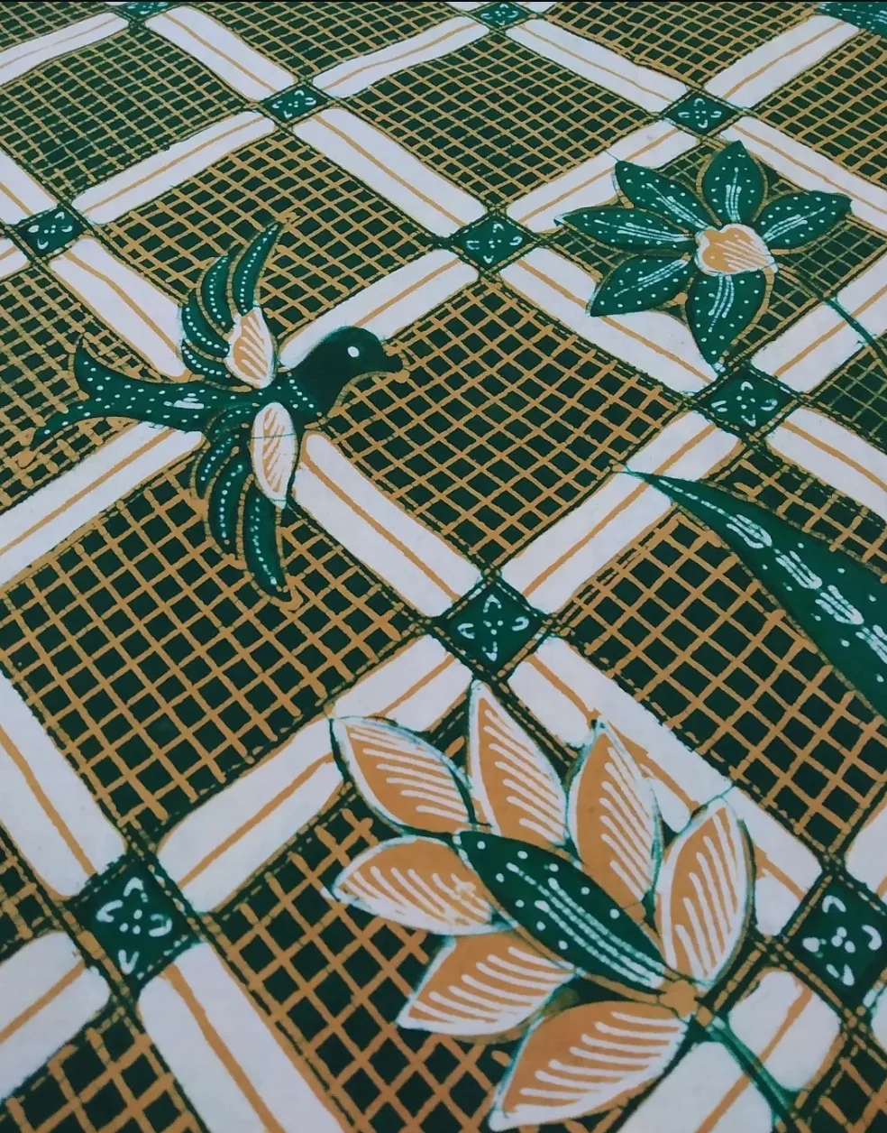 Motif Ayakan Carang Buketan