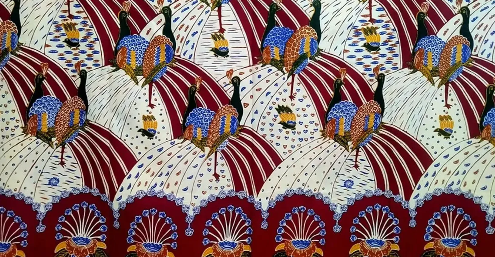 Motif Merak Ngibing